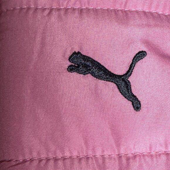 Puma Pink Puffer Vest Jacket Baby Toddler Girls Size 12 Months - Picture 6 of 8